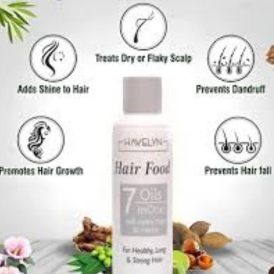 Havelyn Hair Food – 7 Oils in One Herbal Hair Oil (200 ml)