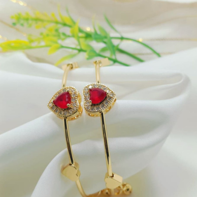 New Fancy Gold Plated Original Zirconia Set – Adjustable & Premium Quality