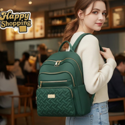 High Quality Imported Girls Backpack – Parachute Material, Multiple Pockets (Most Demanding)