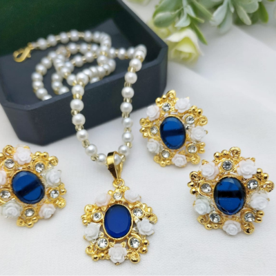 Fancy Egyptian Turkish Combo Set with Adjustable Ring – Best Quality (3 Colors Available)