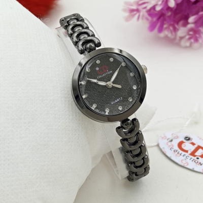 CD Collection Ladies Bracelet Watch – Luxury Quartz Style
