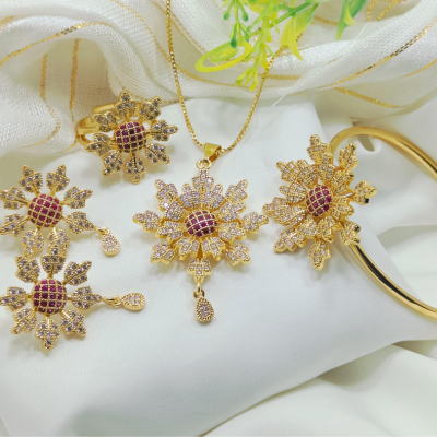 New Fancy Original Zirconia 4-Piece Combo Set – High Quality