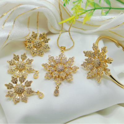 New Fancy Original Zirconia 4-Piece Combo Set – High Quality