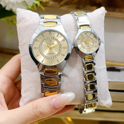 Premium Couple Watches – Diamond Cut Dial