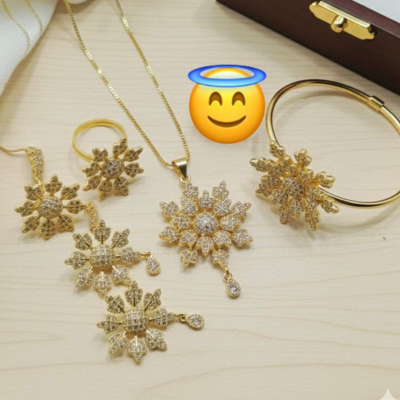 New Fancy Original Zirconia 4-Piece Combo Set – High Quality