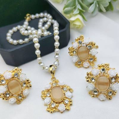 Fancy Egyptian Turkish Combo Set with Adjustable Ring – Best Quality (3 Colors Available)