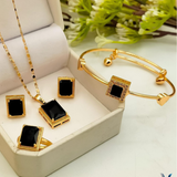 Gold Platted Necluss Red