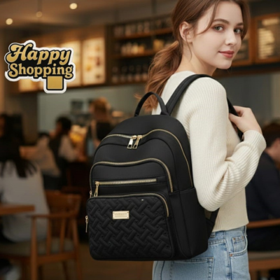 High Quality Imported Girls Backpack – Parachute Material, Multiple Pockets (Most Demanding)