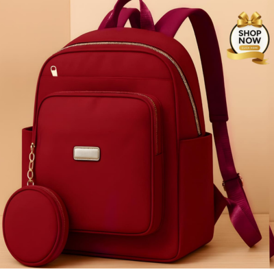 High Quality Imported 2-Piece Girls Backpack Set – Parachute Material, Multiple Pockets (Most Demanding)